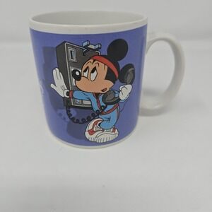 Vintage Disney Applause Coffee‎ Mug 1987 Mickey & Minnie Mouse "I Miss You" Rare
